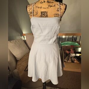 Baby Blue Sleeveless Dress